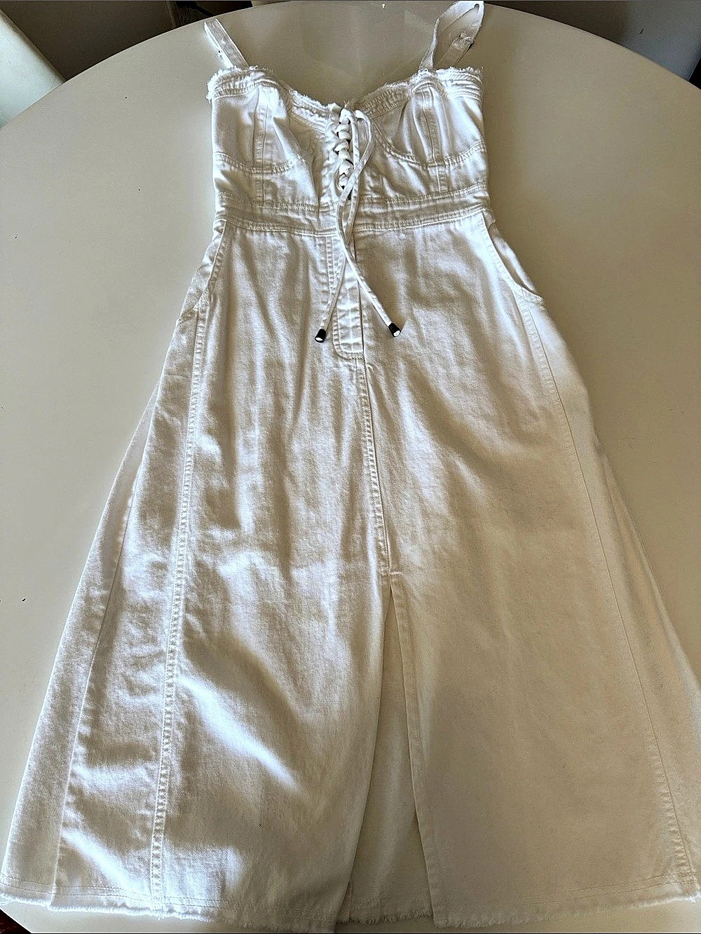 PILCRO White Mini Dress Size Small